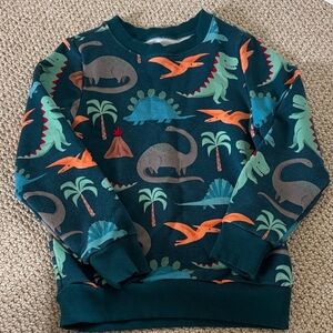 Little Sleepies Dinosaur Print Kids Sweatshirt
